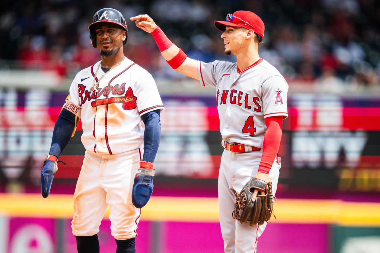 Los Angeles Angels v Atlanta Braves