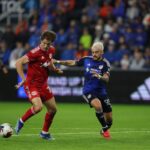 FC Cincinnati Midfielder Júnior Moreno in the FC Cincinnati vs Red Bulls Game