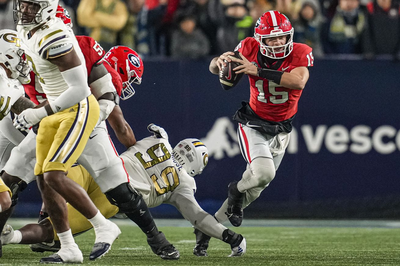 NCAA Football: Georgia at Georgia Tech