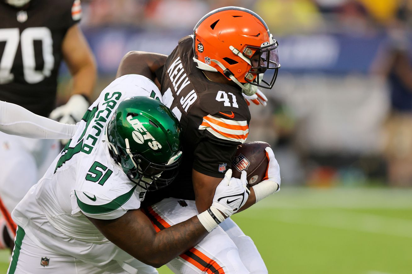 NFL: AUG 03 Hall of Fame Game - Jets vs Browns