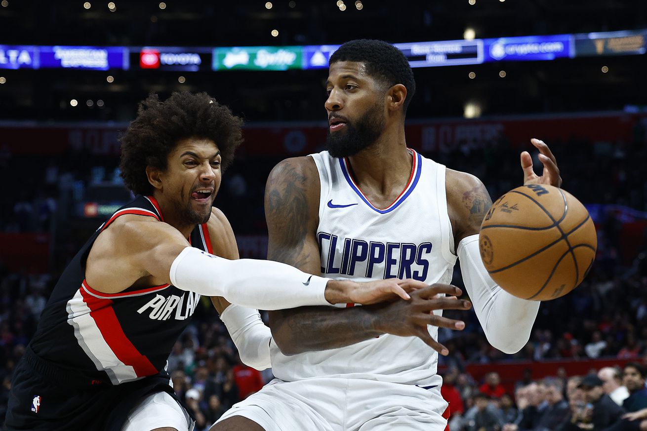 Portland Trail Blazers v Los Angeles Clippers