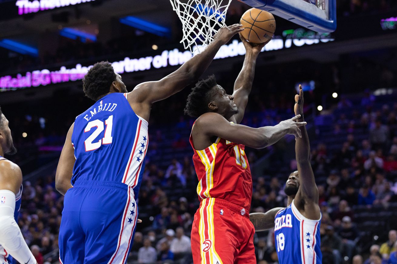 NBA: Atlanta Hawks at Philadelphia 76ers