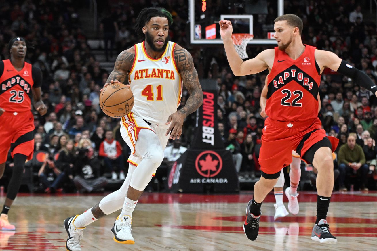 NBA: Atlanta Hawks at Toronto Raptors