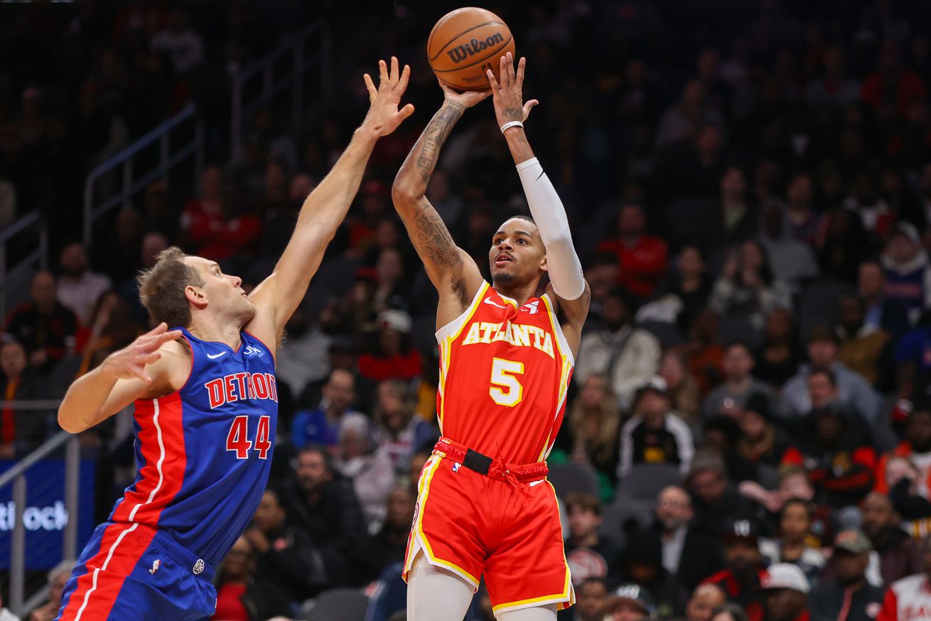 NBA: Detroit Pistons at Atlanta Hawks