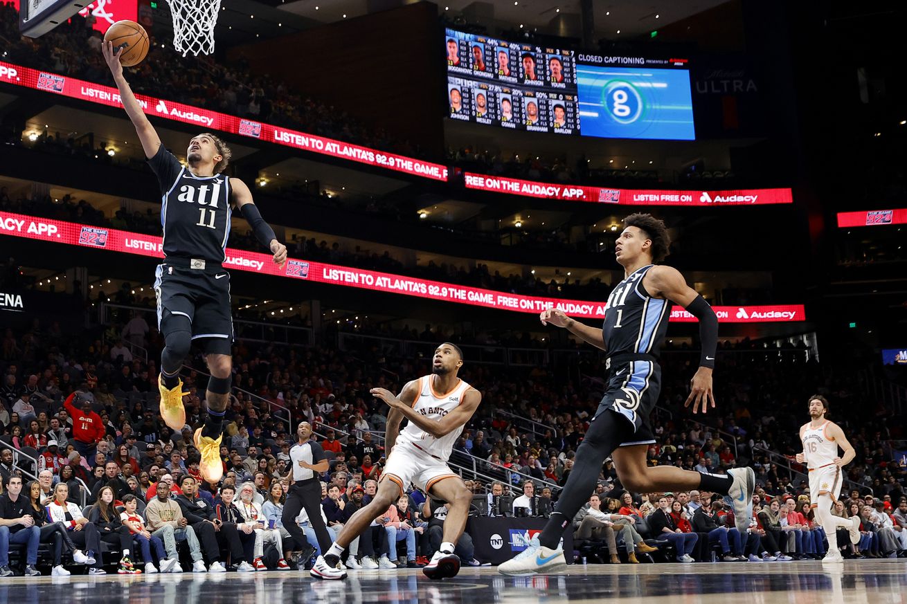 San Antonio Spurs v Atlanta Hawks