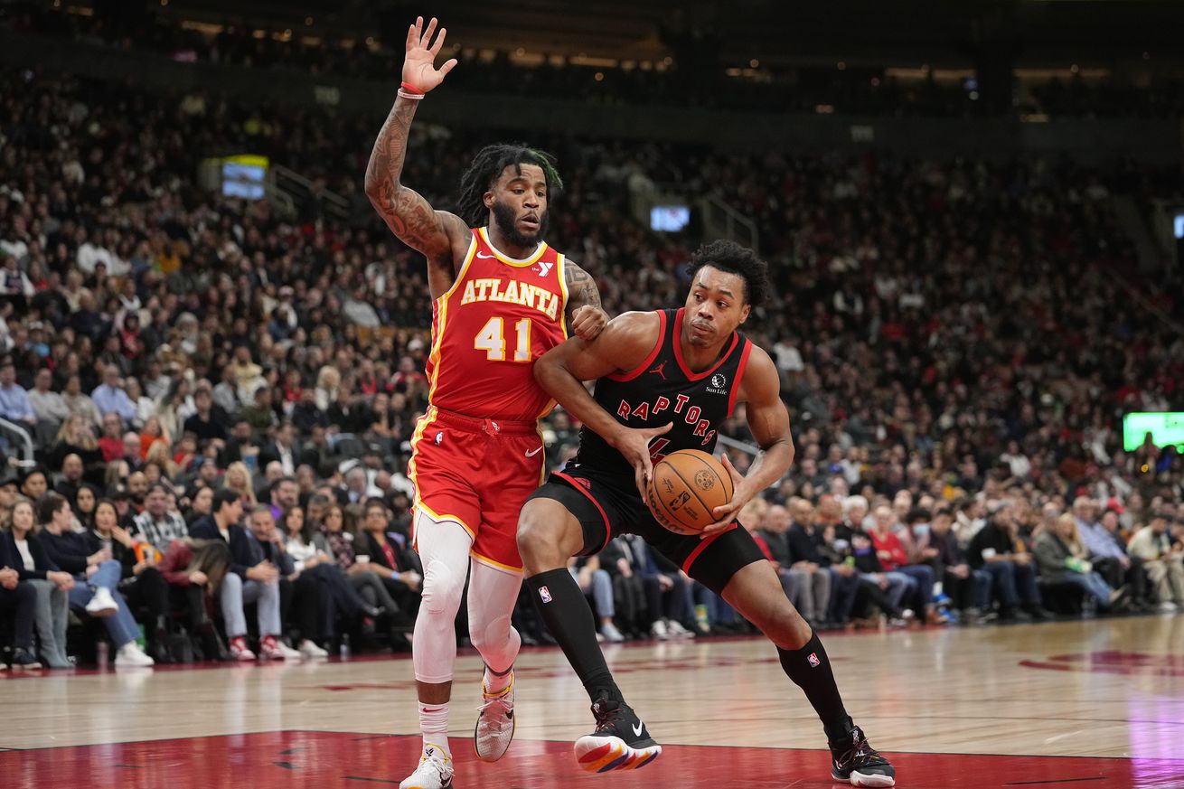 NBA: Atlanta Hawks at Toronto Raptors