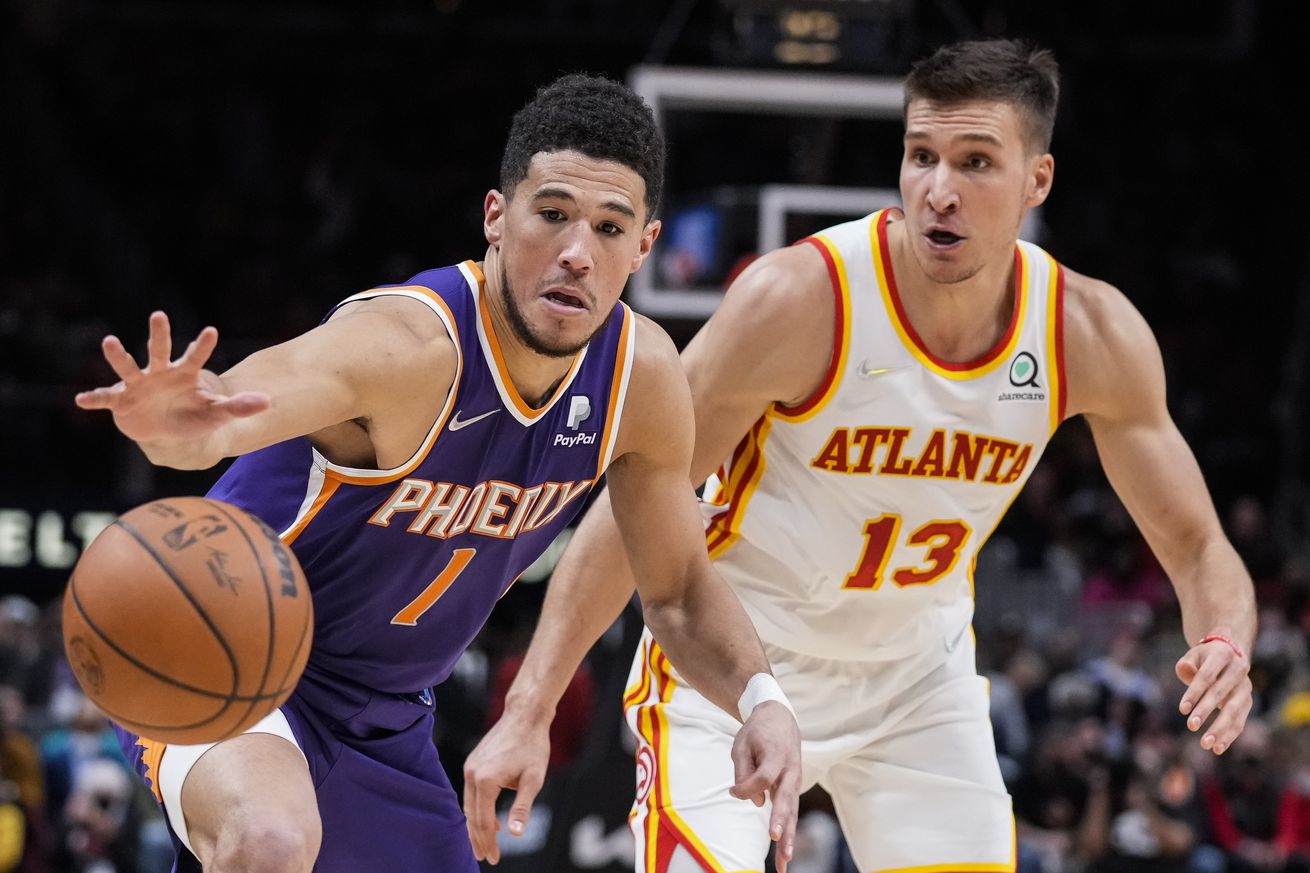 NBA: Phoenix Suns at Atlanta Hawks