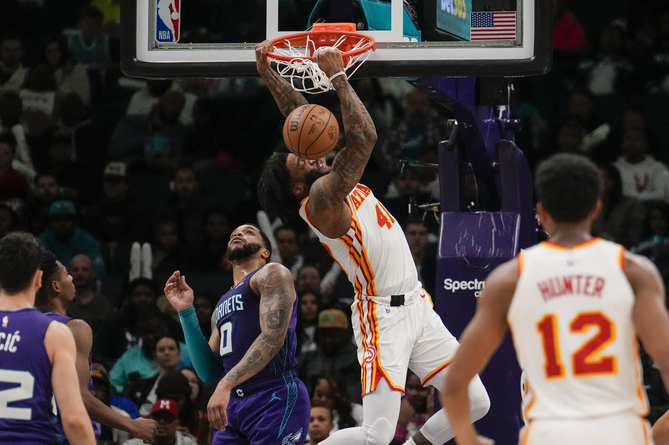 NBA: Atlanta Hawks at Charlotte Hornets