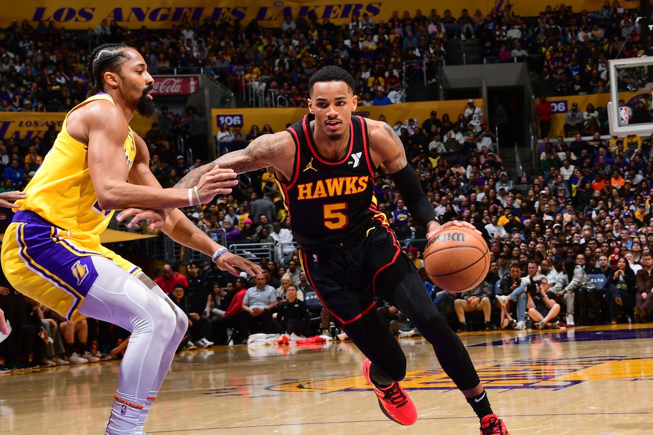 Atlanta Hawks v Los Angeles Lakers