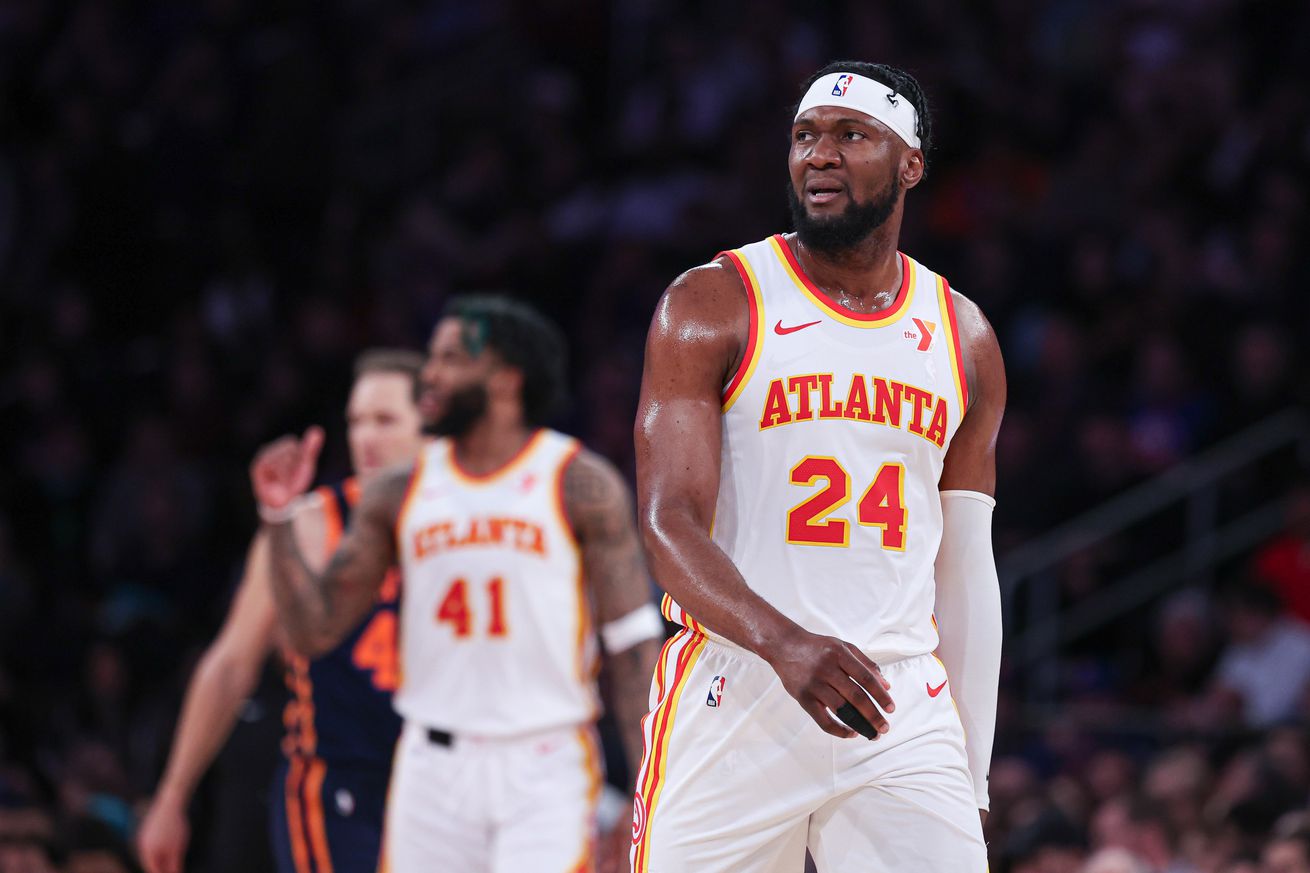 NBA: Atlanta Hawks at New York Knicks