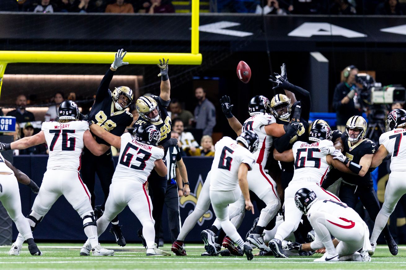 NFL: Atlanta Falcons at New Orleans Saints