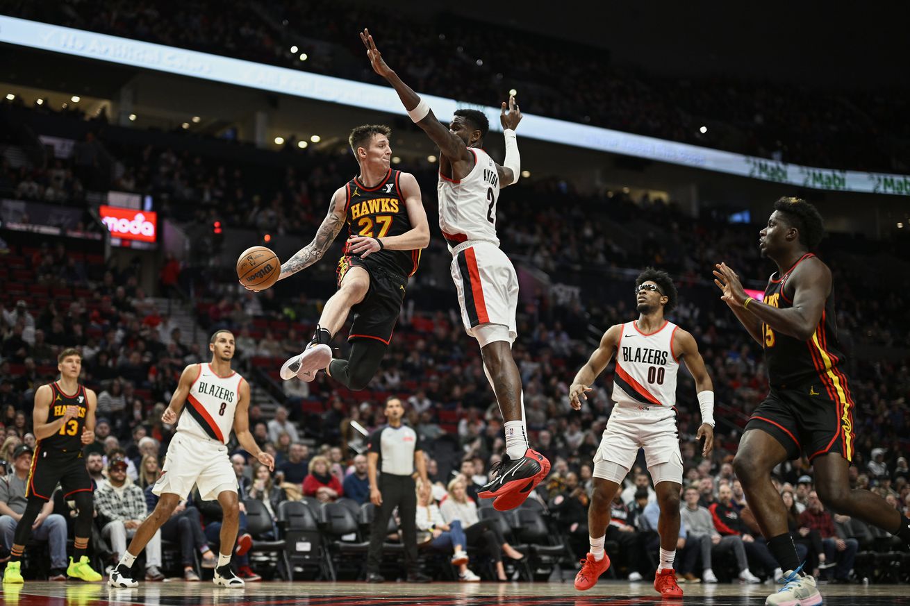 NBA: Atlanta Hawks at Portland Trail Blazers