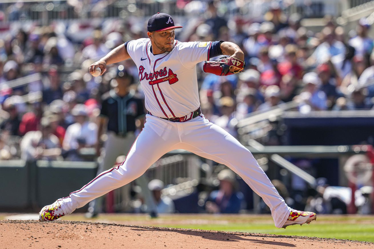 MLB: Arizona Diamondbacks at Atlanta Braves