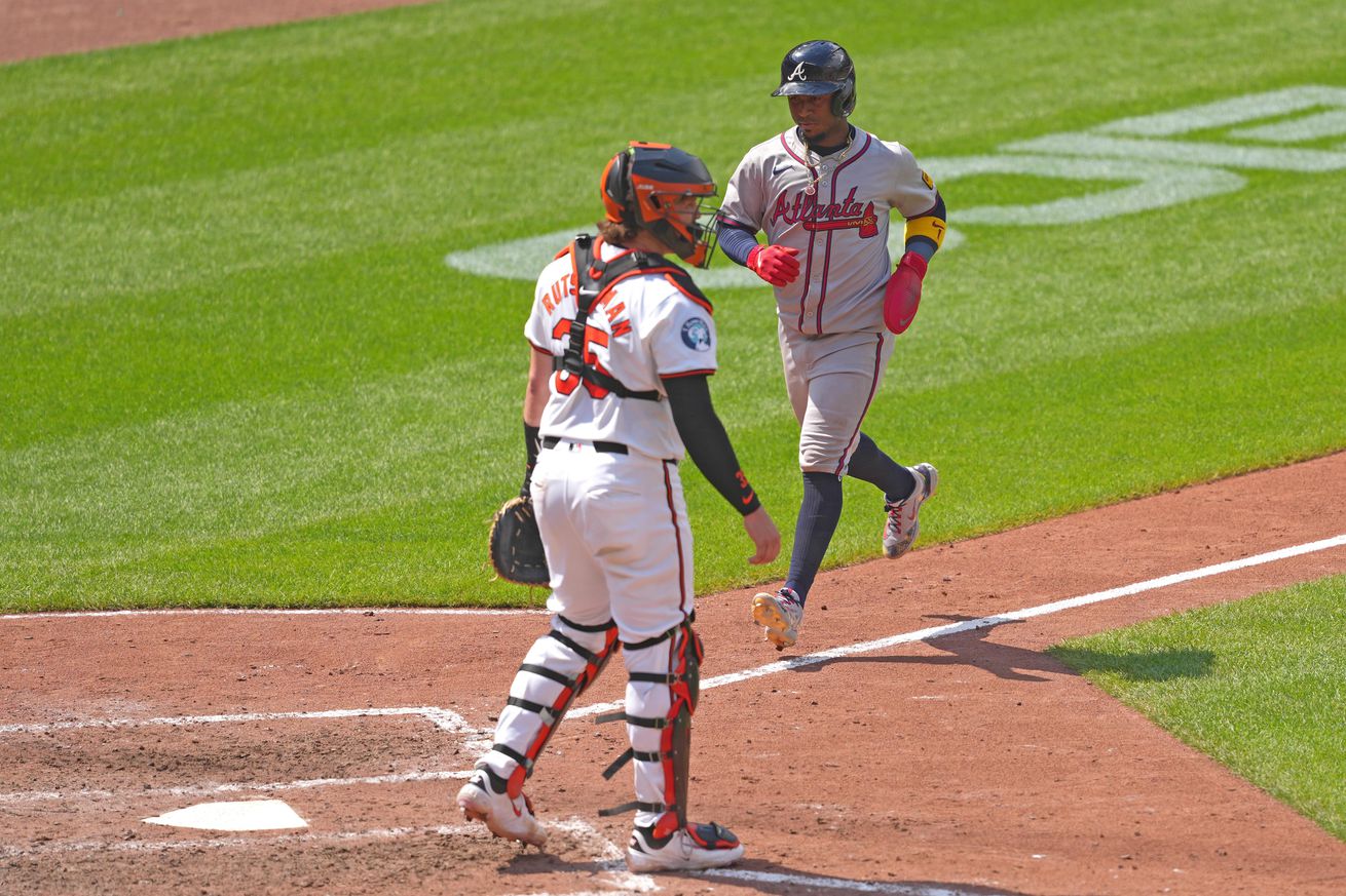 MLB: Atlanta Braves at Baltimore Orioles