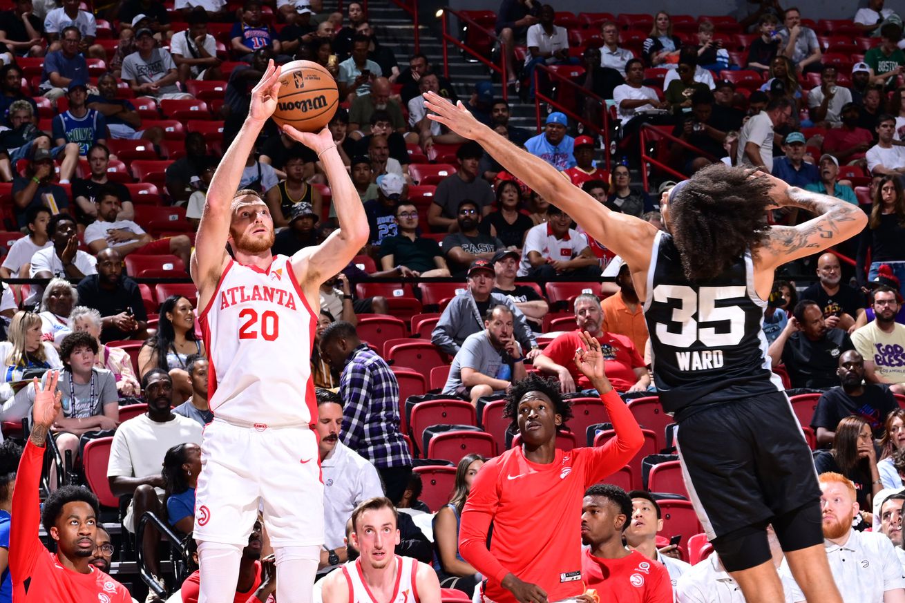 2024 NBA Summer League - San Antonio Spurs v Atlanta Hawks