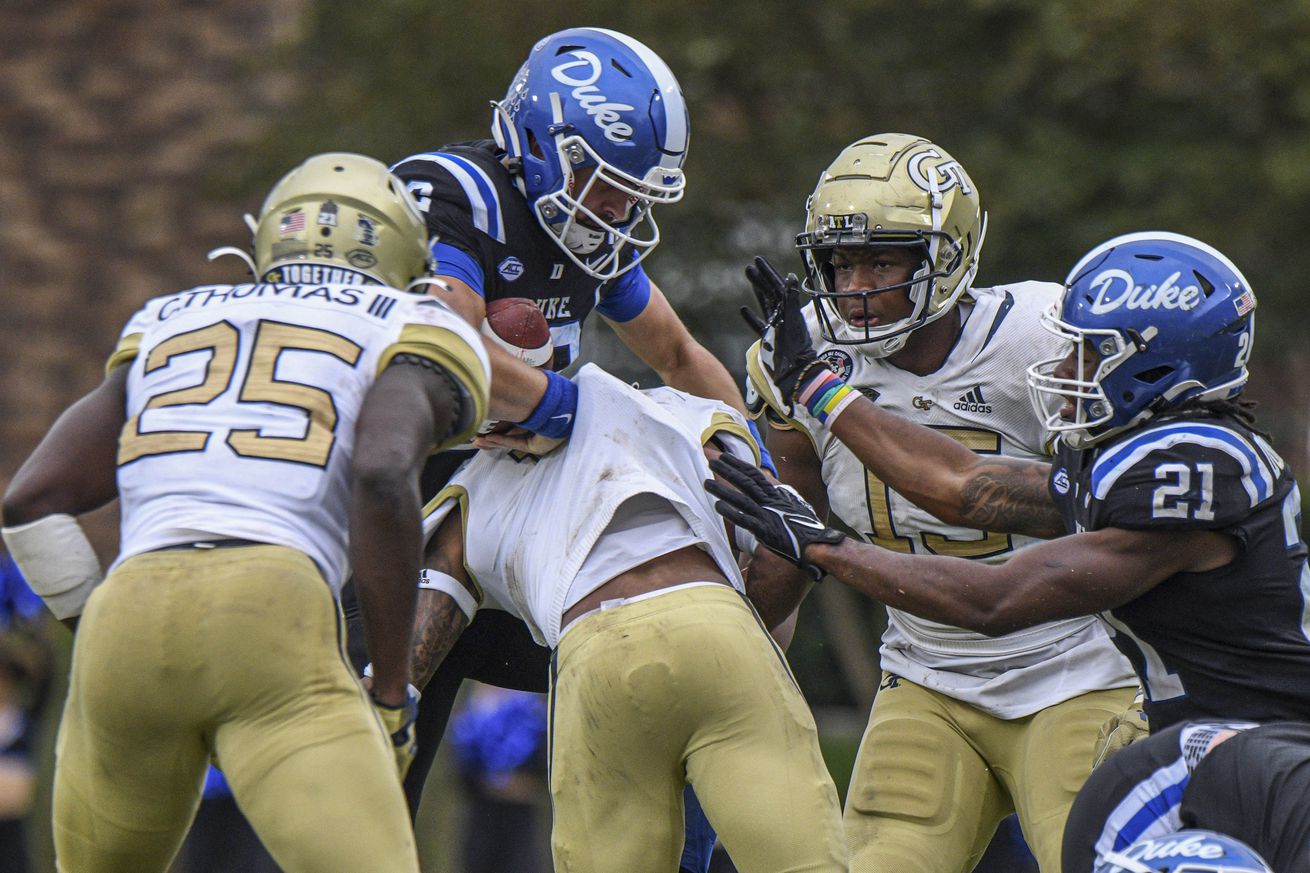 NCAA Football: Georgia Tech at Duke