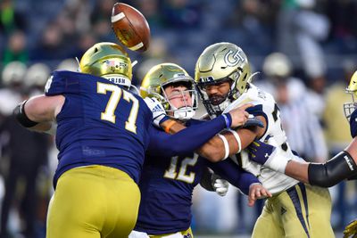 NCAA Football: Georgia Tech at Notre Dame