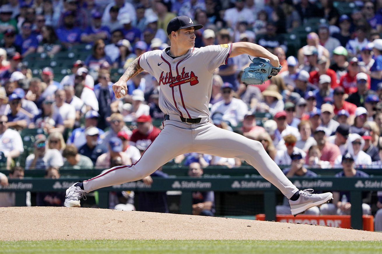 MLB: Atlanta Braves at Chicago Cubs