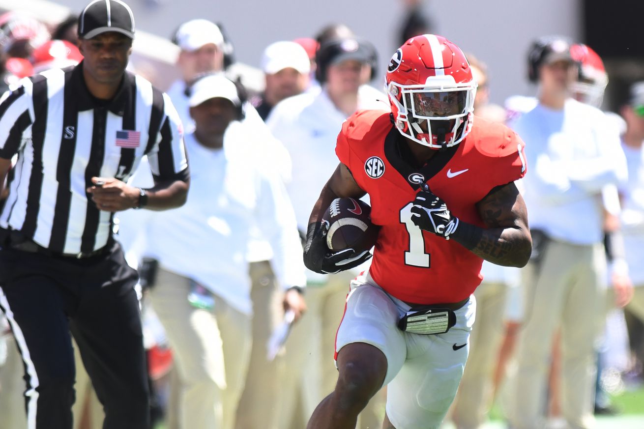 COLLEGE FOOTBALL: APR 13 Georgia Spring Game