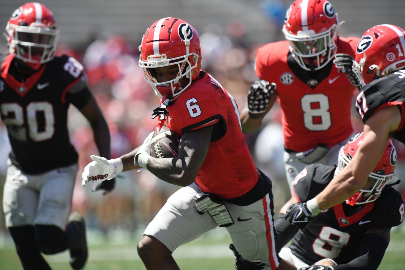 COLLEGE FOOTBALL: APR 13 Georgia Spring Game