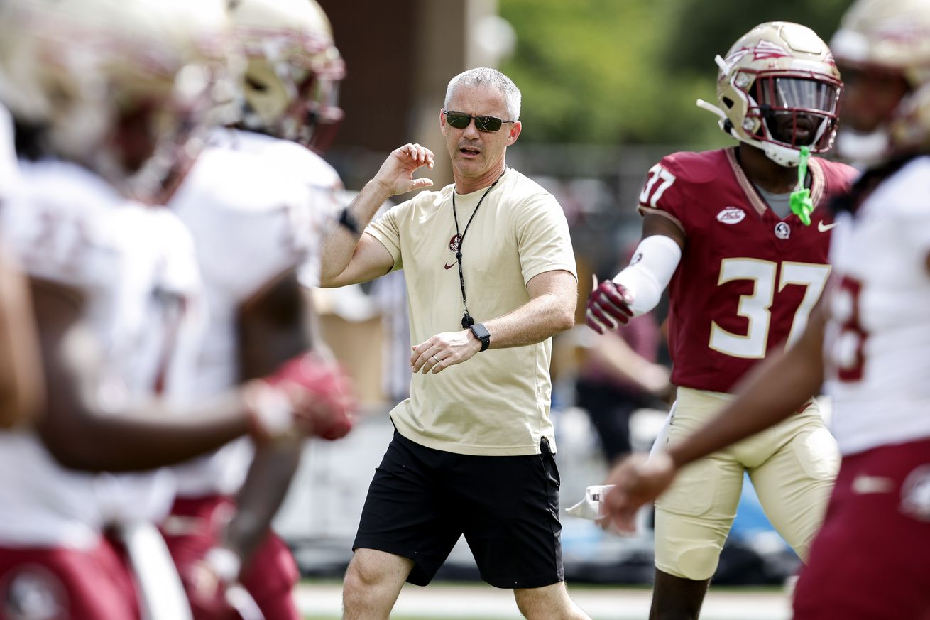 Florida State Spring Football Garnet and Gold Spring Showcase Game