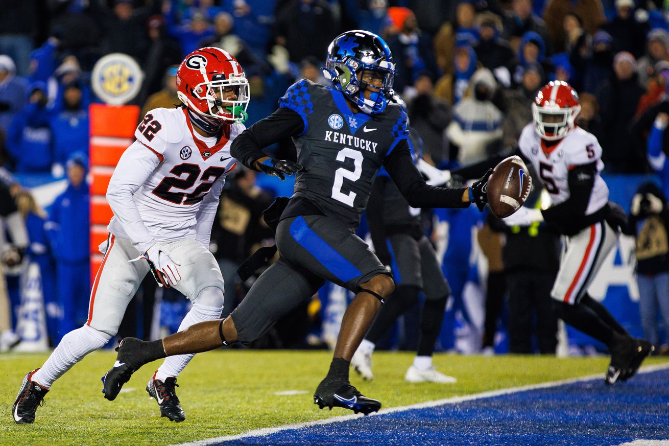 NCAA Football: Georgia at Kentucky