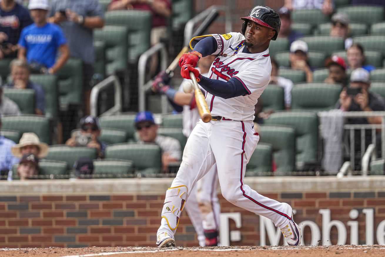 MLB: Game One-St. Louis Cardinals at Atlanta Braves