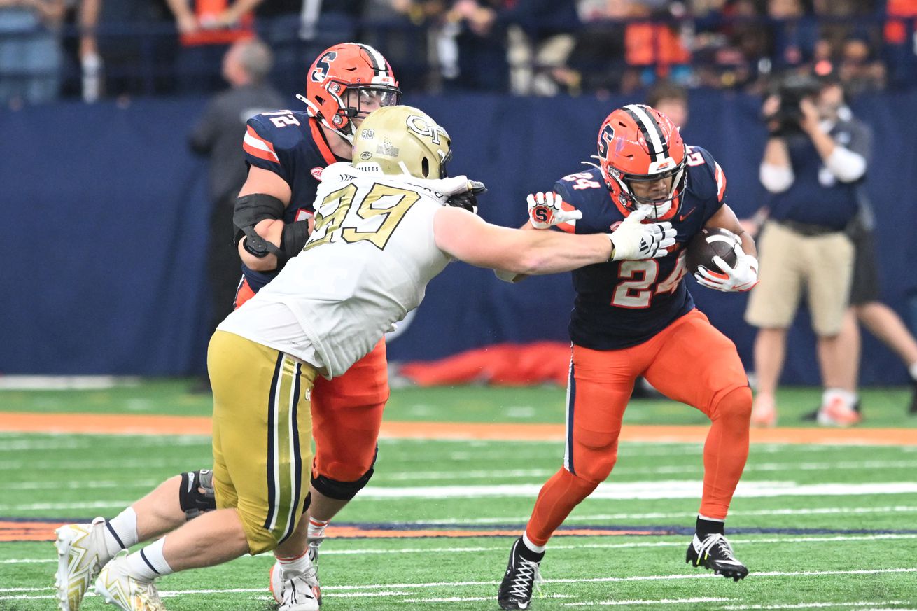 NCAA Football: Georgia Tech at Syracuse