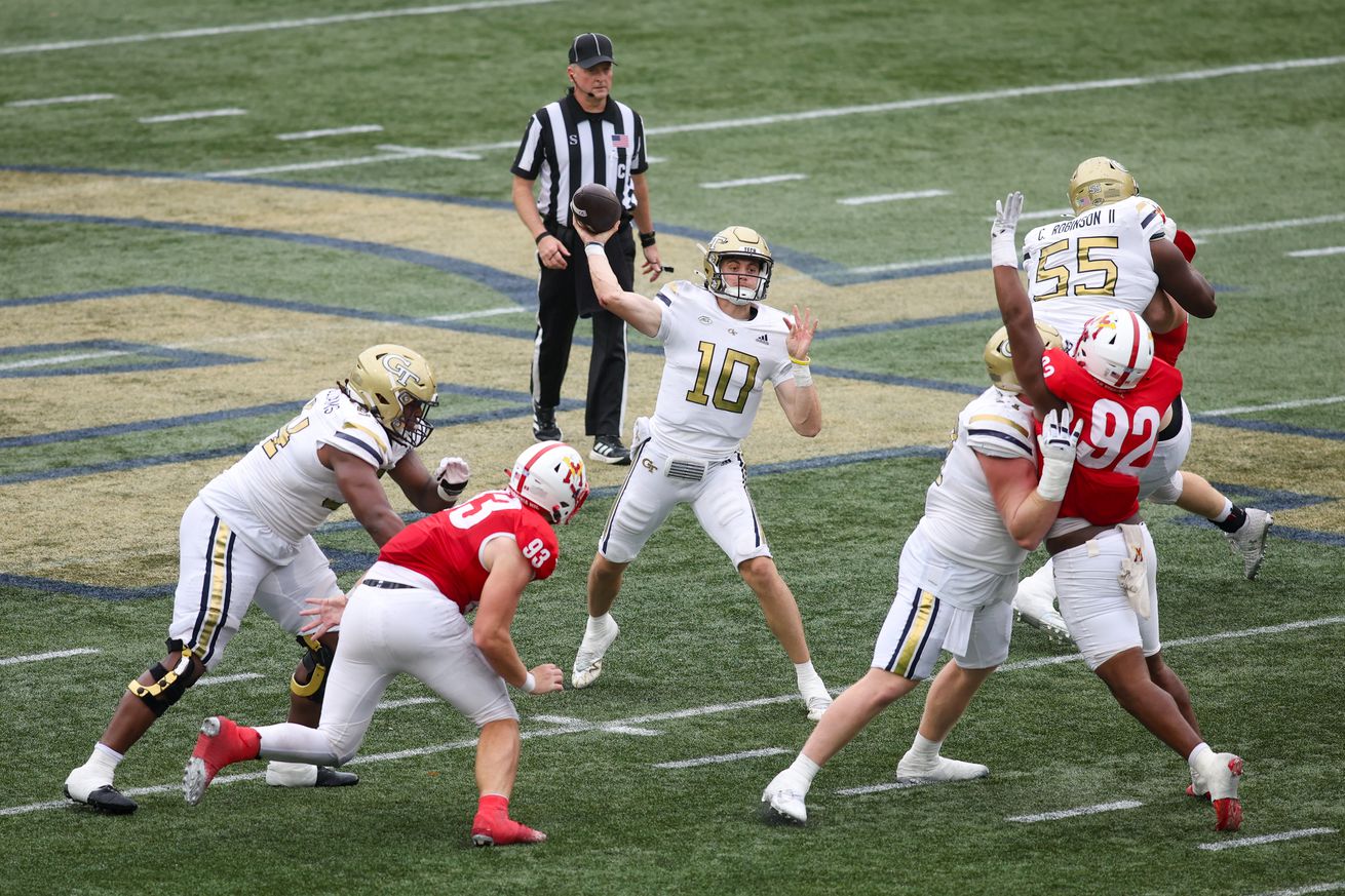 NCAA Football: Virginia Military at Georgia Tech