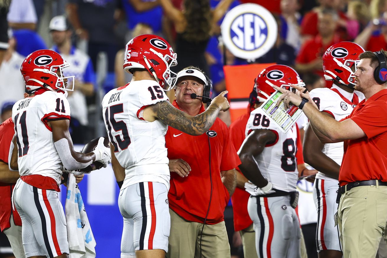 NCAA Football: Georgia at Kentucky