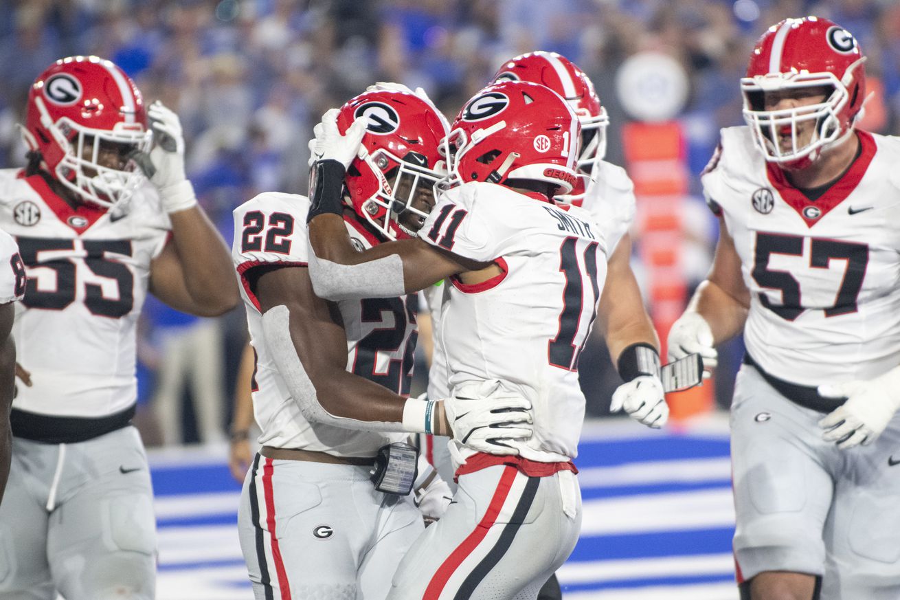 NCAA Football: Georgia at Kentucky