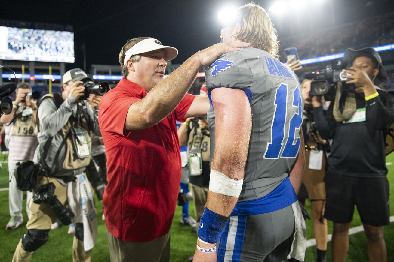 NCAA Football: Georgia at Kentucky