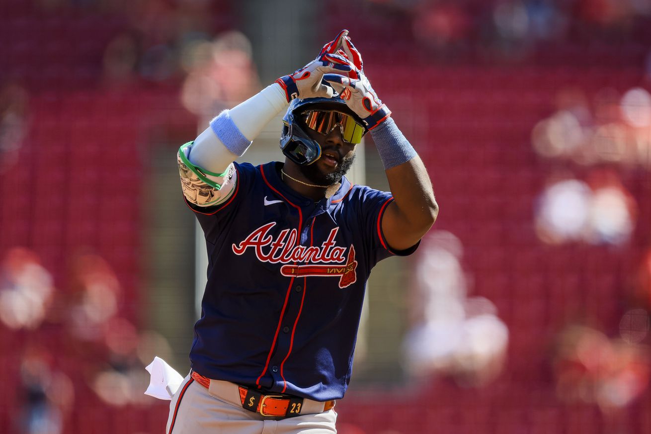 MLB: Atlanta Braves at Cincinnati Reds