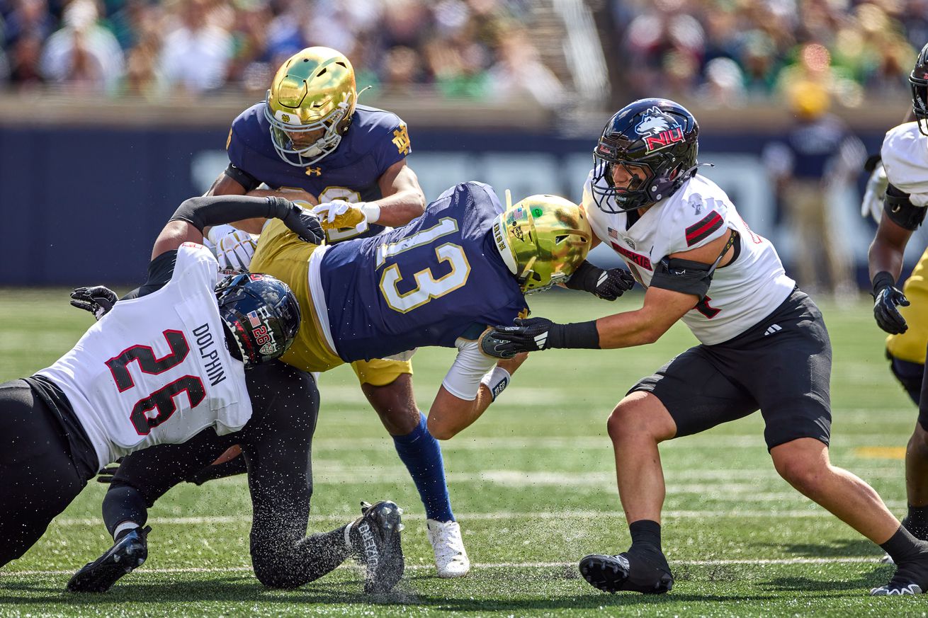 COLLEGE FOOTBALL: SEP 07 Northern Illinois at Notre Dame