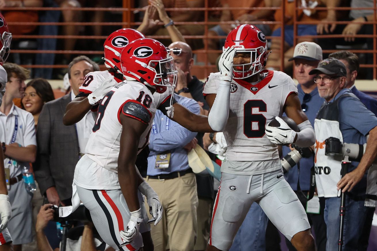 COLLEGE FOOTBALL: OCT 19 Georgia at Texas