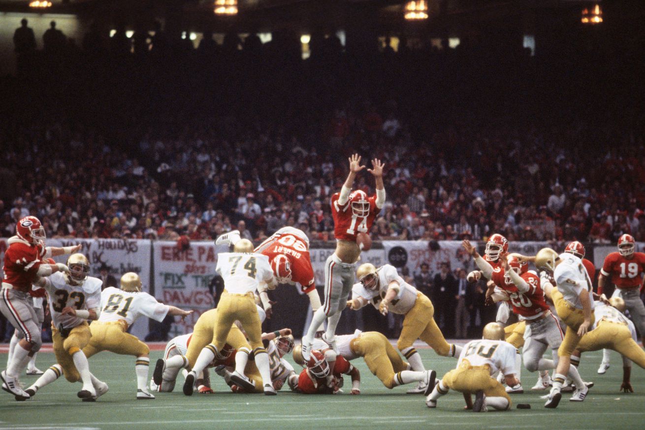 University of Georgia vs University of Notre Dame, 1981 Sugar Bowl