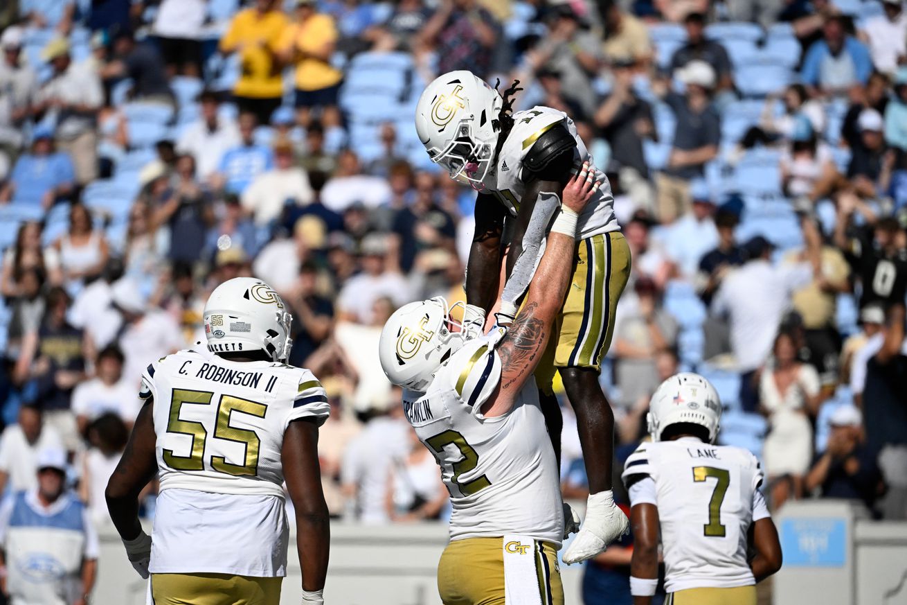 NCAA Football: Georgia Tech at North Carolina