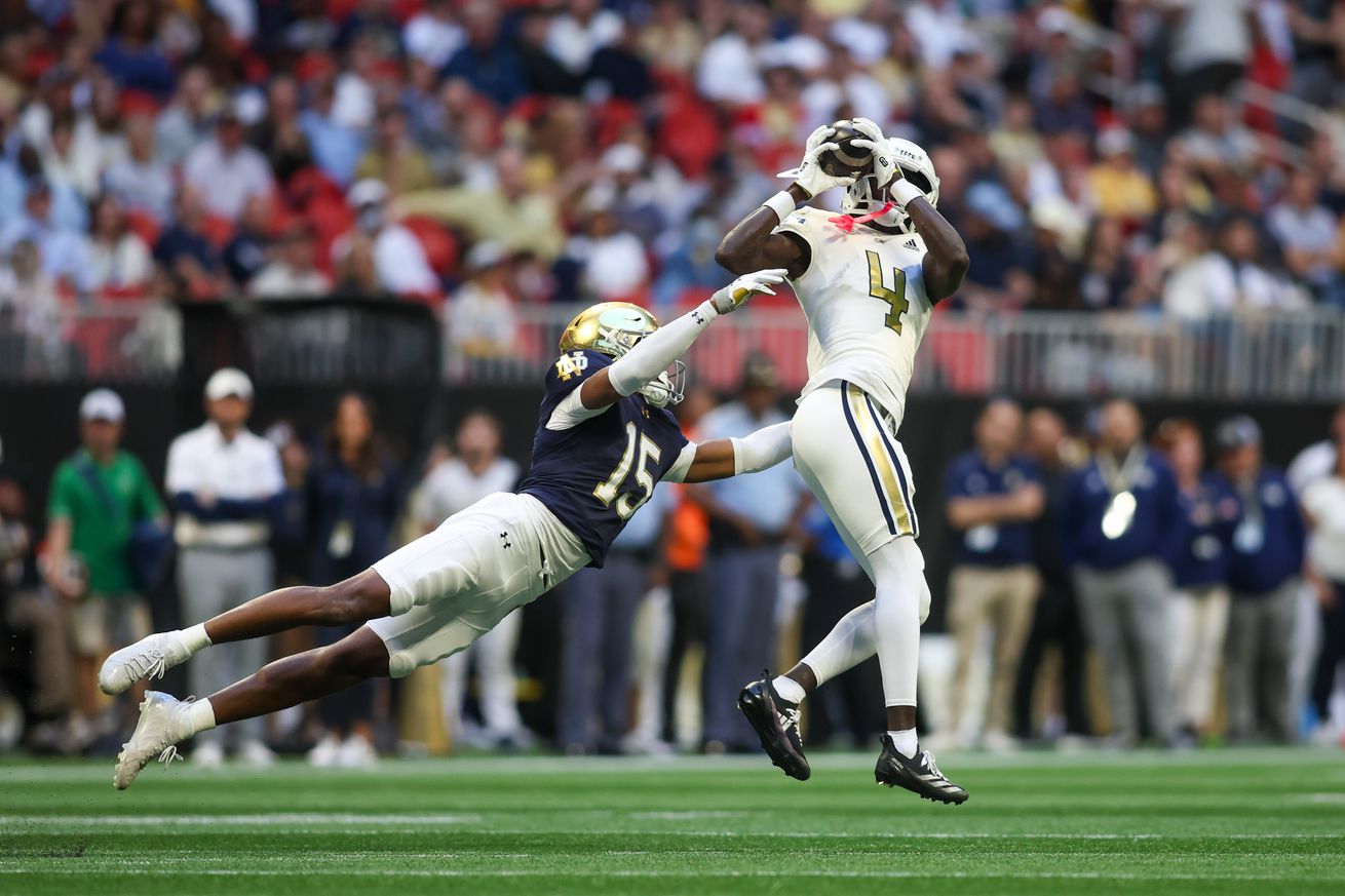 NCAA Football: Notre Dame at Georgia Tech