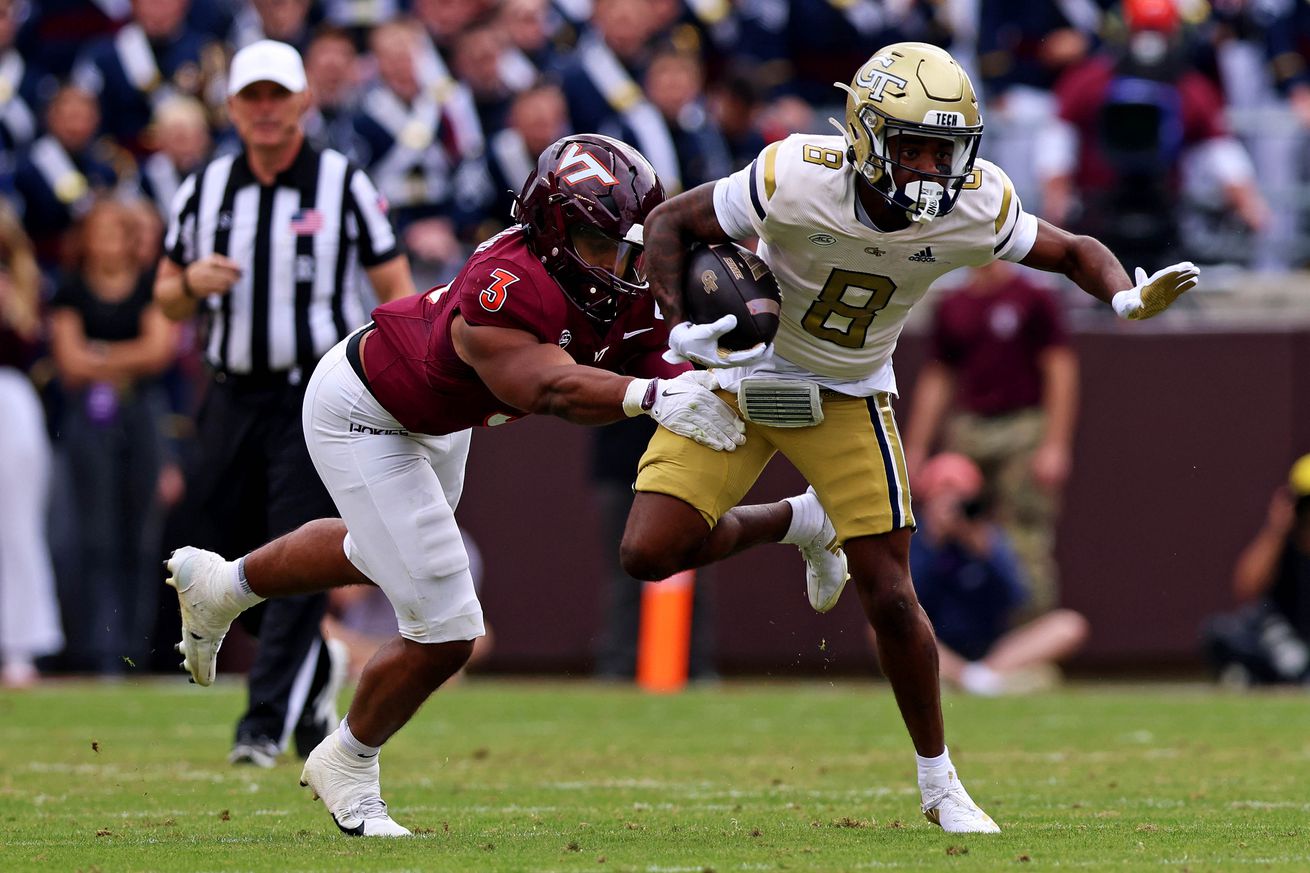 NCAA Football: Georgia Tech at Virginia Tech