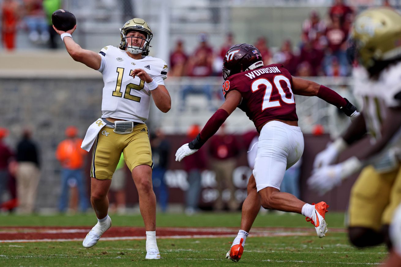 NCAA Football: Georgia Tech at Virginia Tech