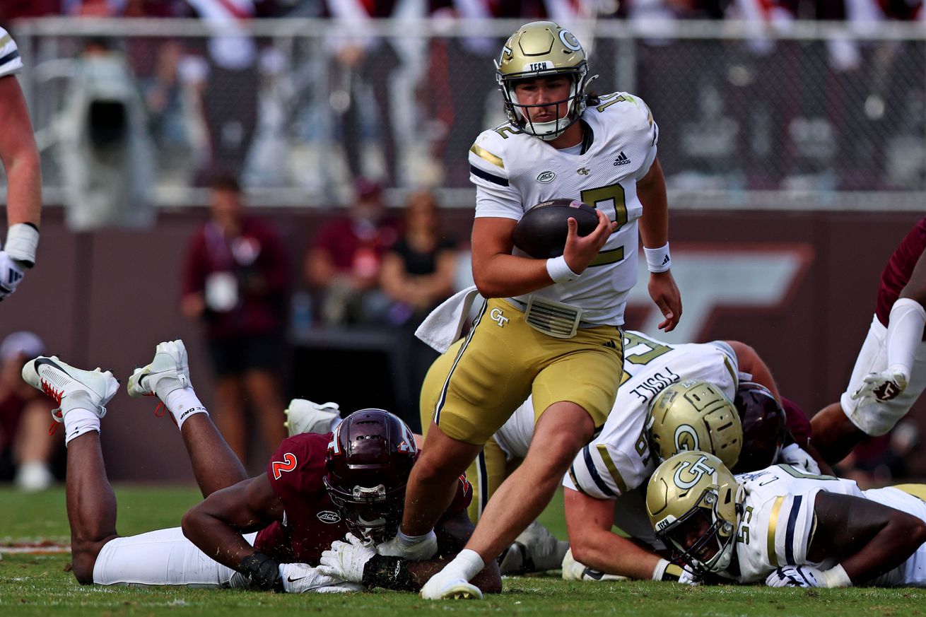 NCAA Football: Georgia Tech at Virginia Tech