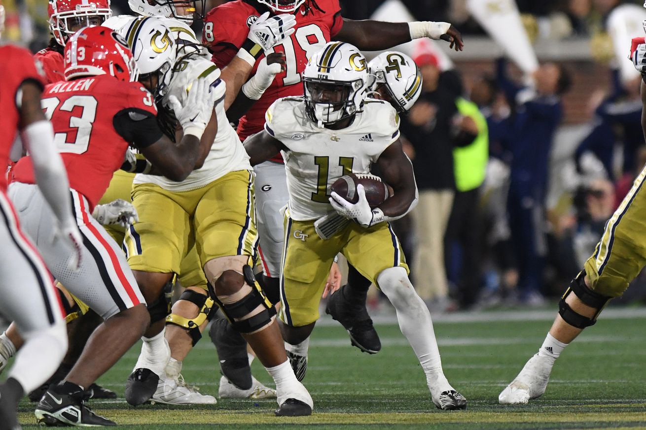 COLLEGE FOOTBALL: NOV 25 Georgia at Georgia Tech