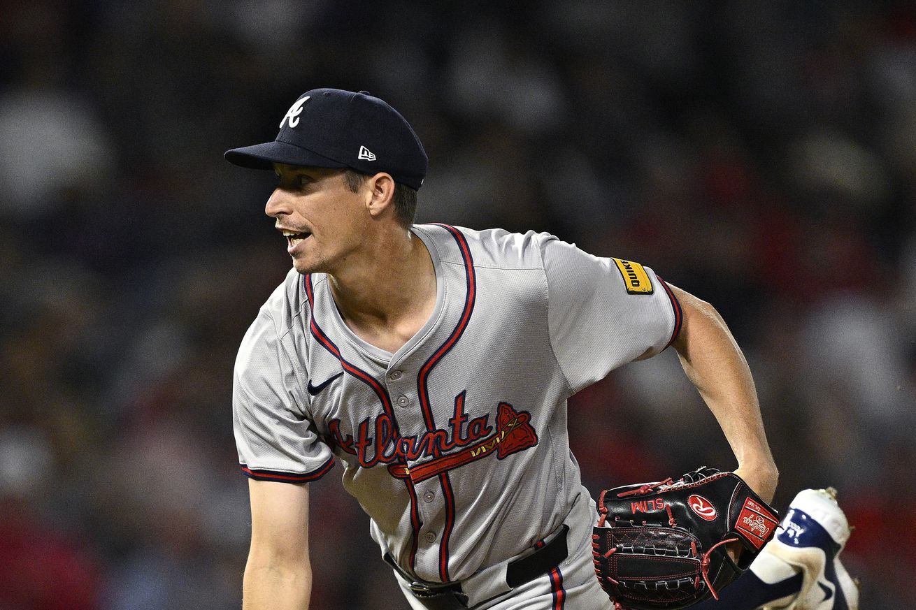 Atlanta Braves v Los Angeles Angels