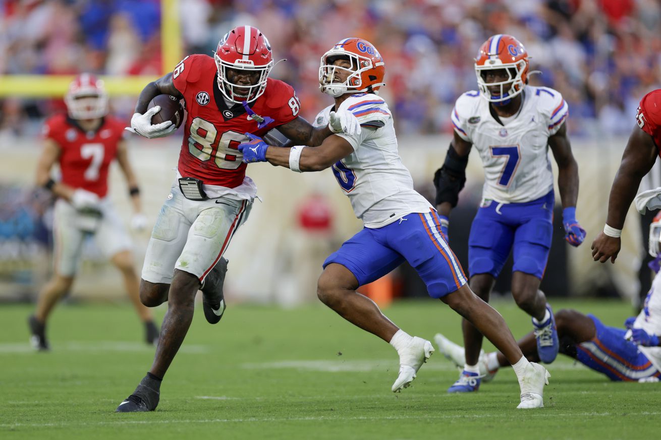 COLLEGE FOOTBALL: NOV 02 Florida vs Georgia