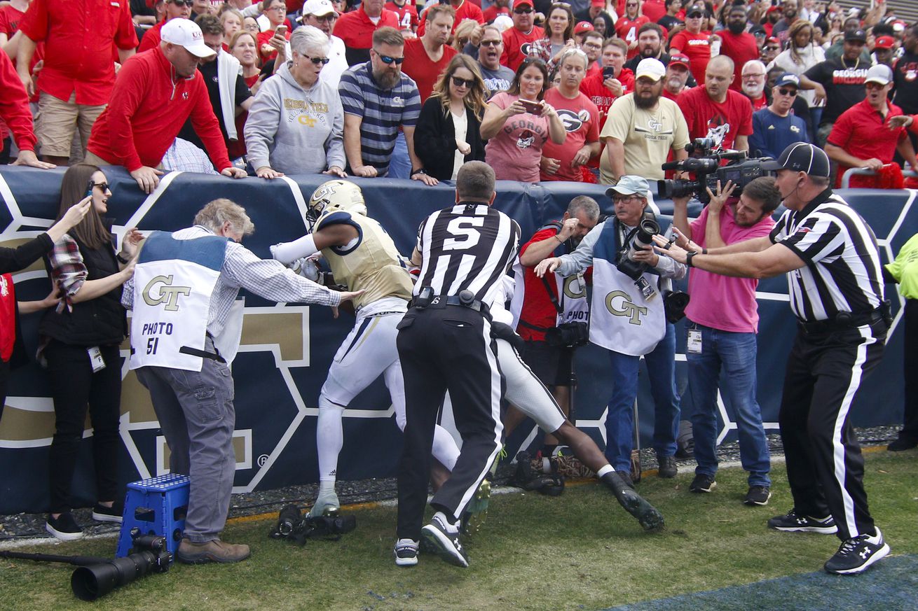 NCAA Football: Georgia at Georgia Tech