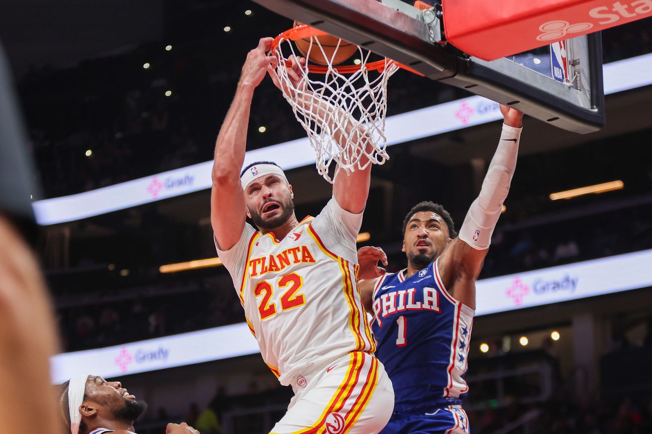 NBA: Preseason-Philadelphia 76ers at Atlanta Hawks