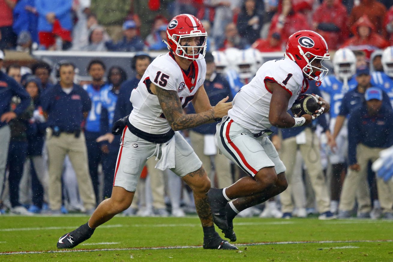 NCAA Football: Georgia at Mississippi