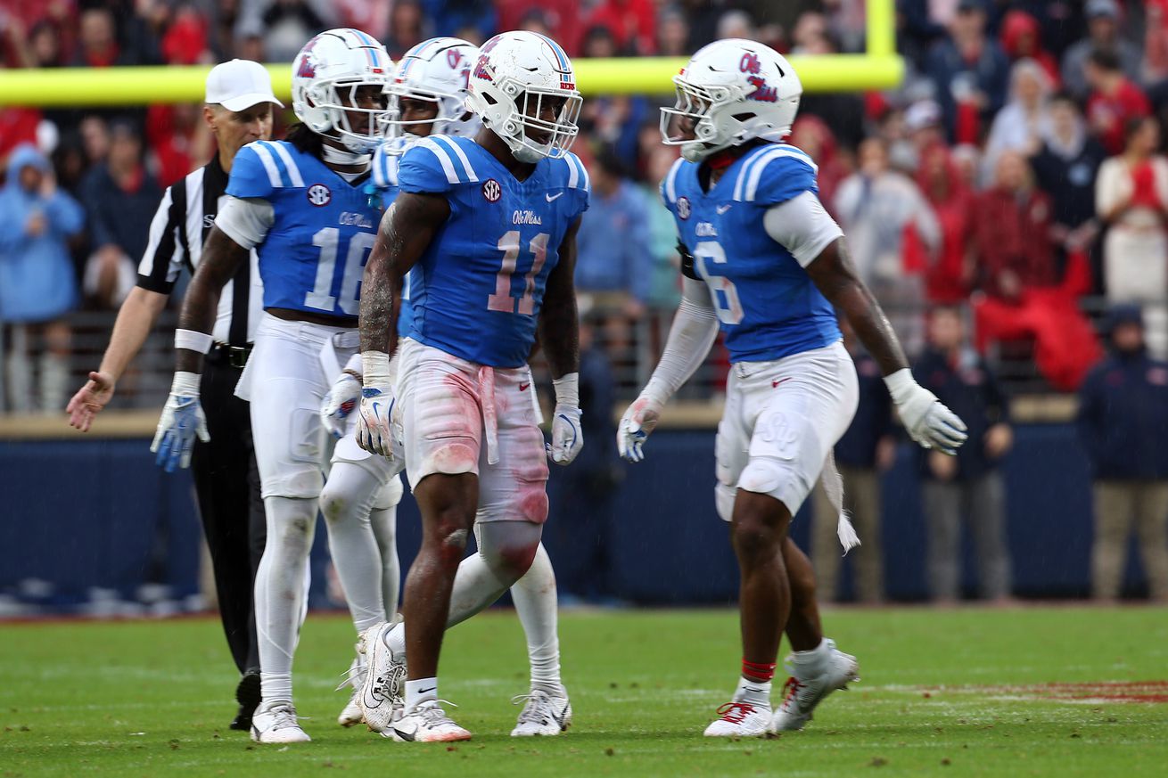 NCAA Football: Georgia at Mississippi