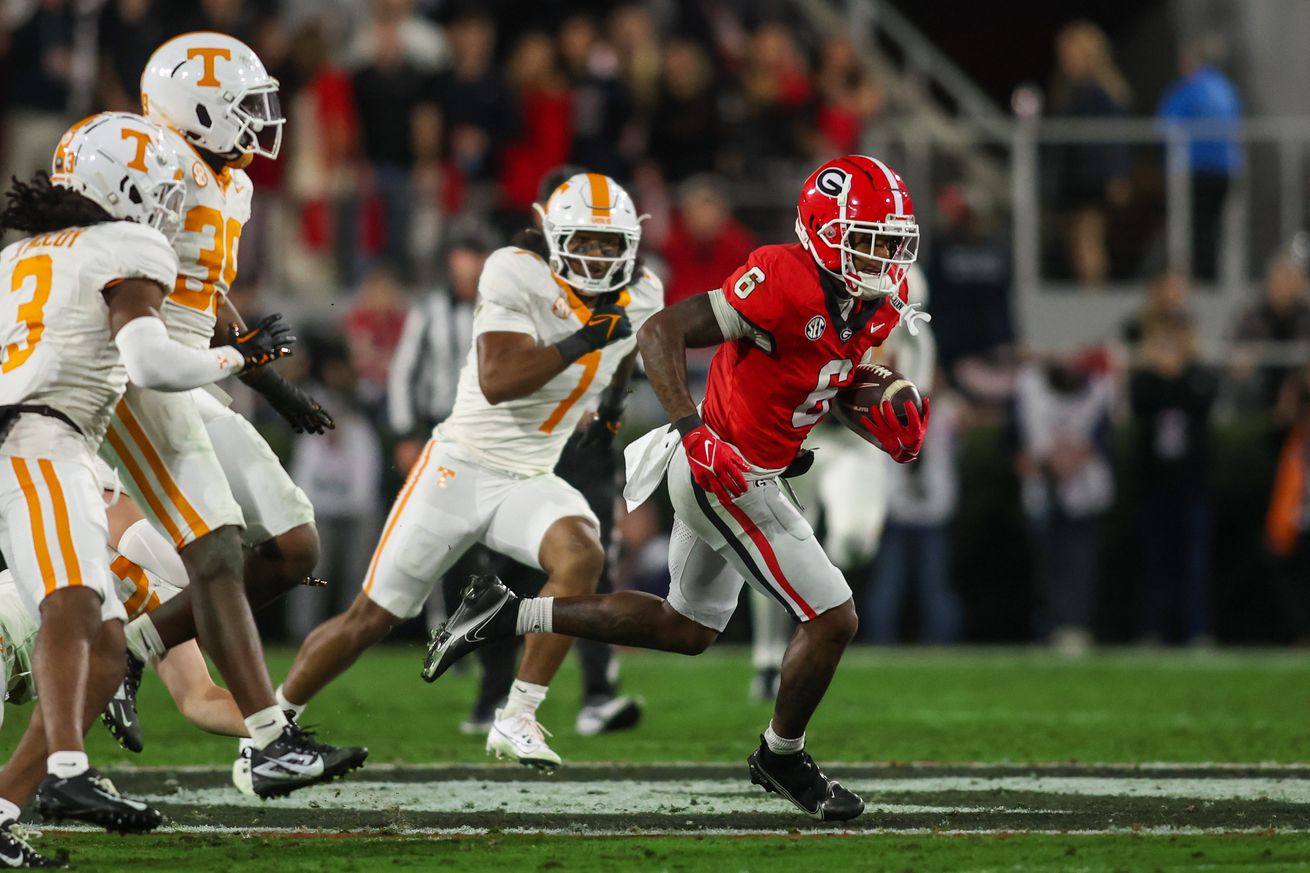 NCAA Football: Tennessee at Georgia