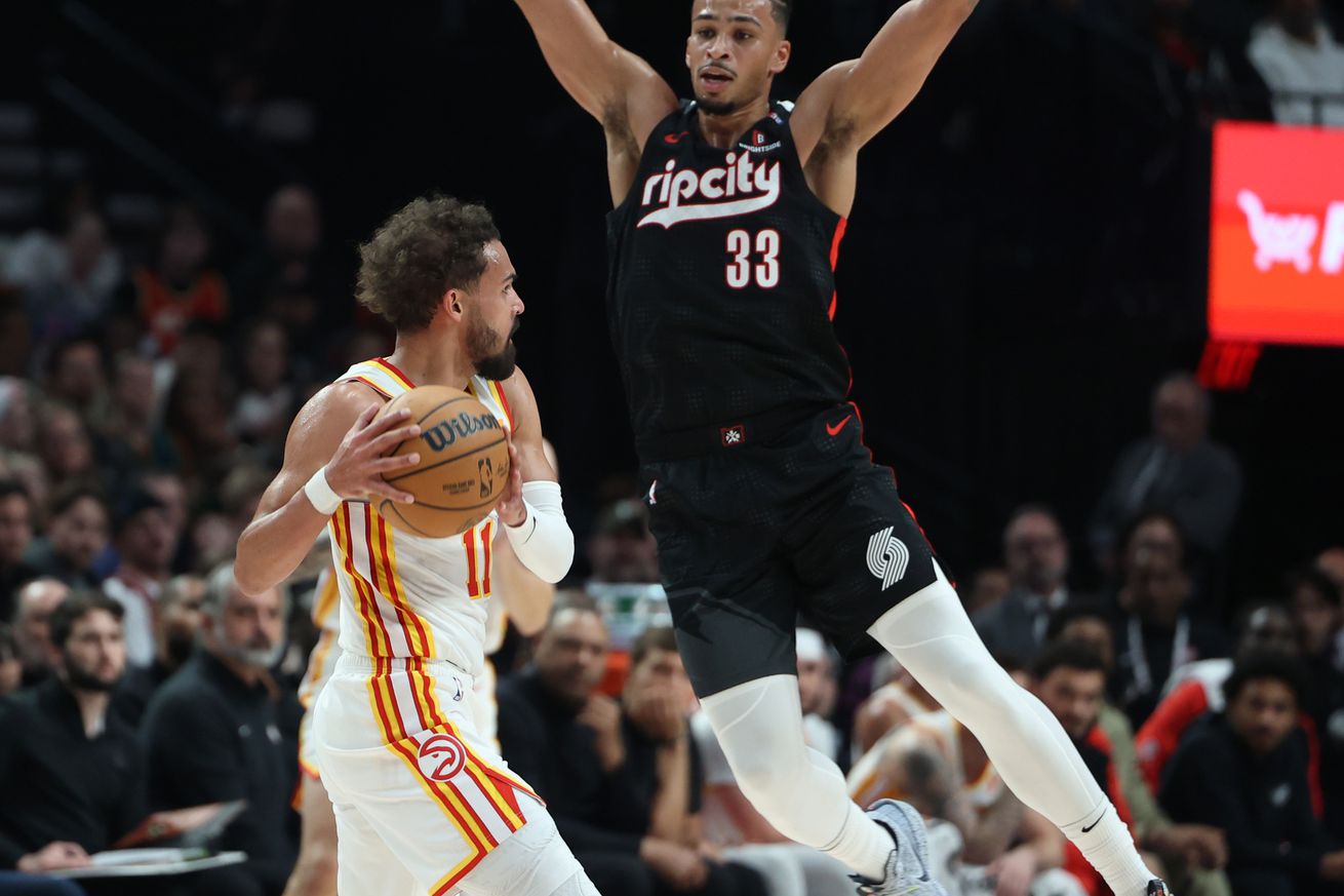 NBA: Atlanta Hawks at Portland Trail Blazers